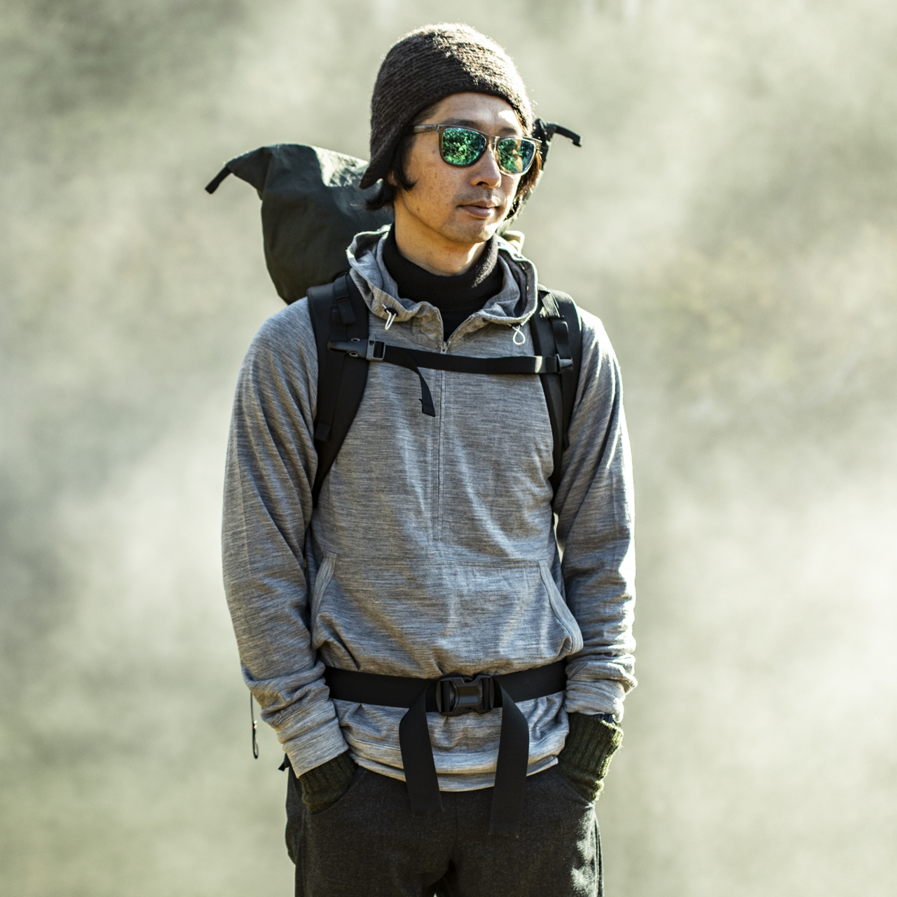 山と道 100% Merino Zip Hoody - アウトドア 山と道 100% Merino Zip Hoody - アウトドア