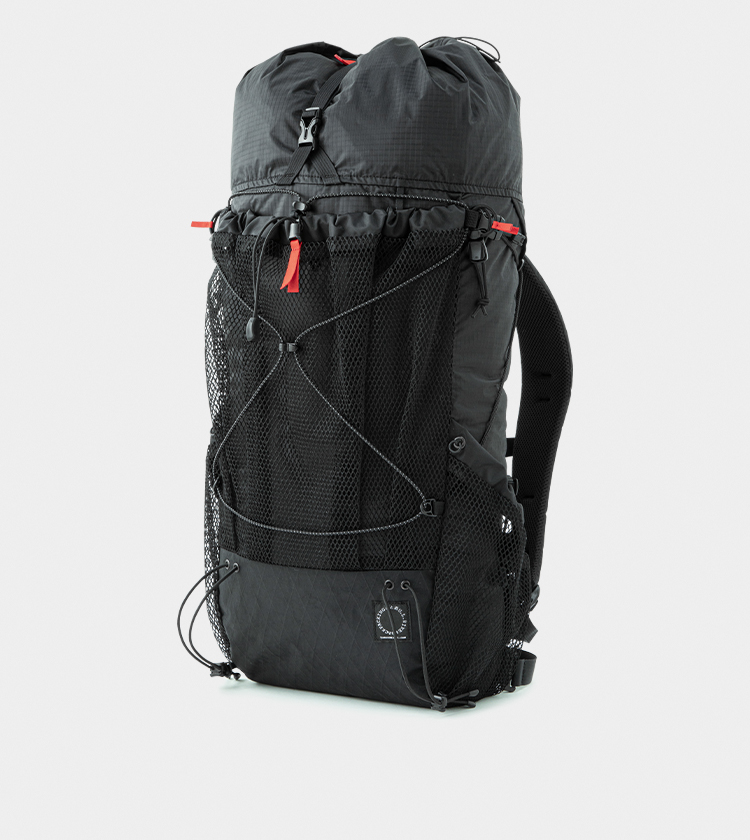 4点セット 山と道mini2 zip packセット ブラック サイズＬ-