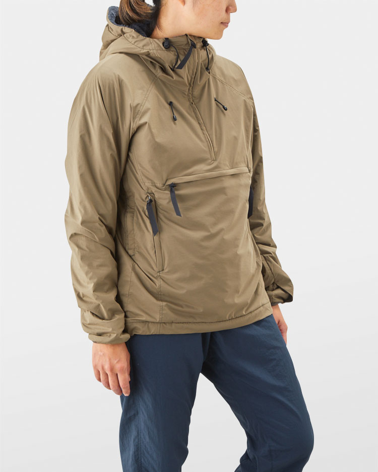 山と道 Alpha Anorak - Unisex / Olive / XL-