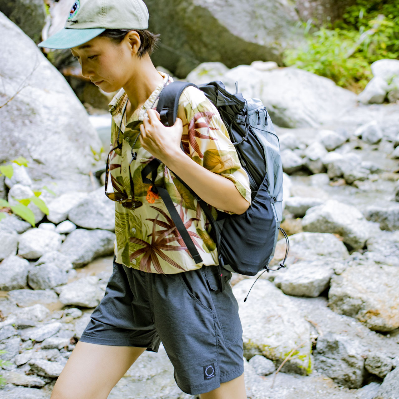 山と道 5-pocket shorts レディース-