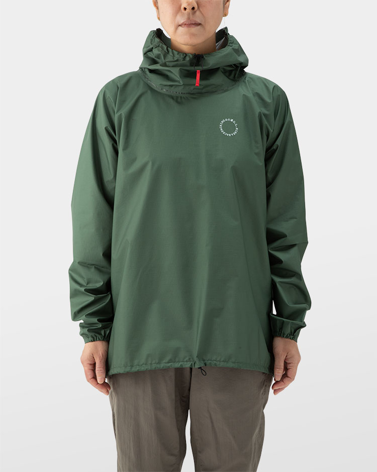 山と道 UL All-weather Hoody L Granite green-