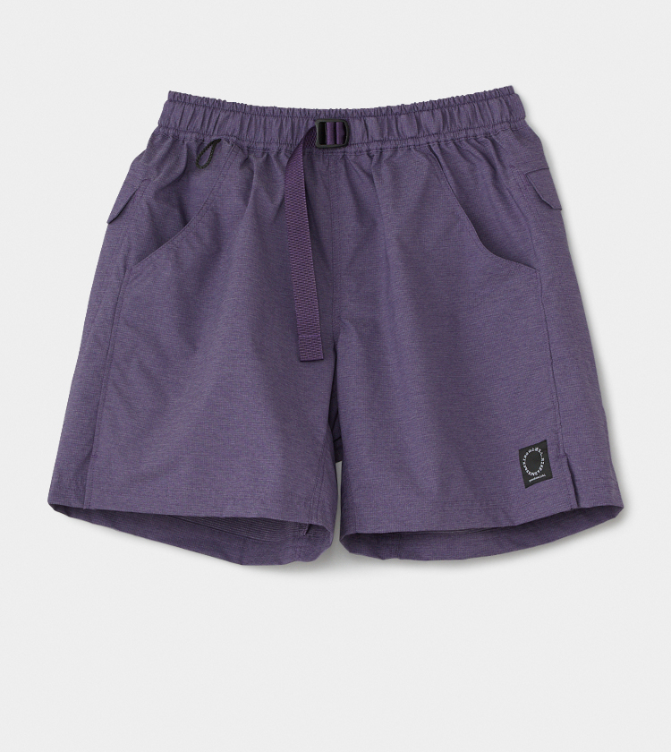 山と道 Light 5-Pocket Shorts purple haze L-