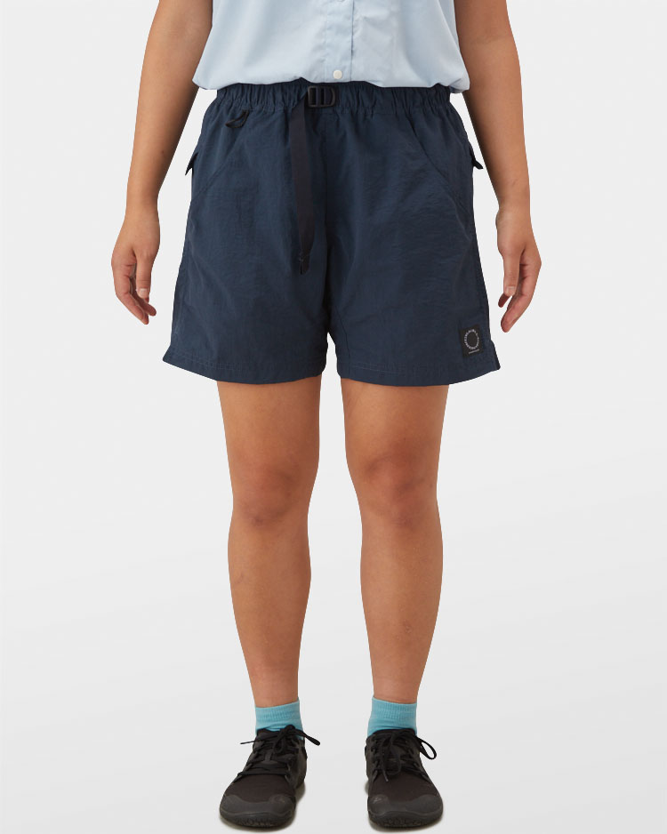 山と道】5-Pocket Shorts - Women Dark Navy LカラーDa - 登山用品