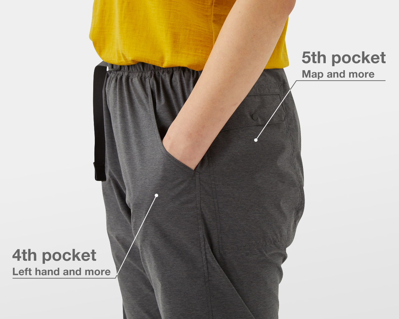 Light 5-Pocket Pants | 山と道 U.L. HIKE & BACKPACKING