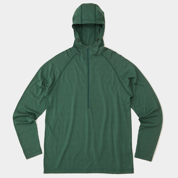 100% Merino Light Hoody | Yamatomichi U.L. HIKE & BACKPACKING