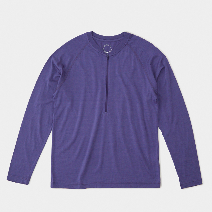 100% Merino LightLong Sleeve Zip - 山と道