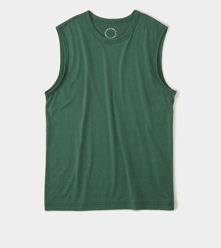 100% Merino Light Sleeveless | 山と道 U.L. HIKE & BACKPACKING