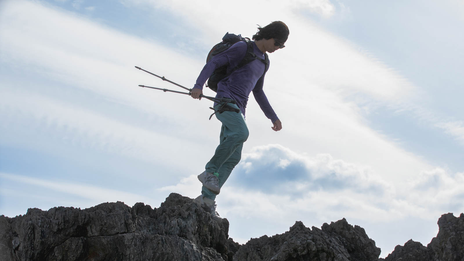 100% Merino Light Long Sleeve | 山と道 U.L. HIKE & BACKPACKING