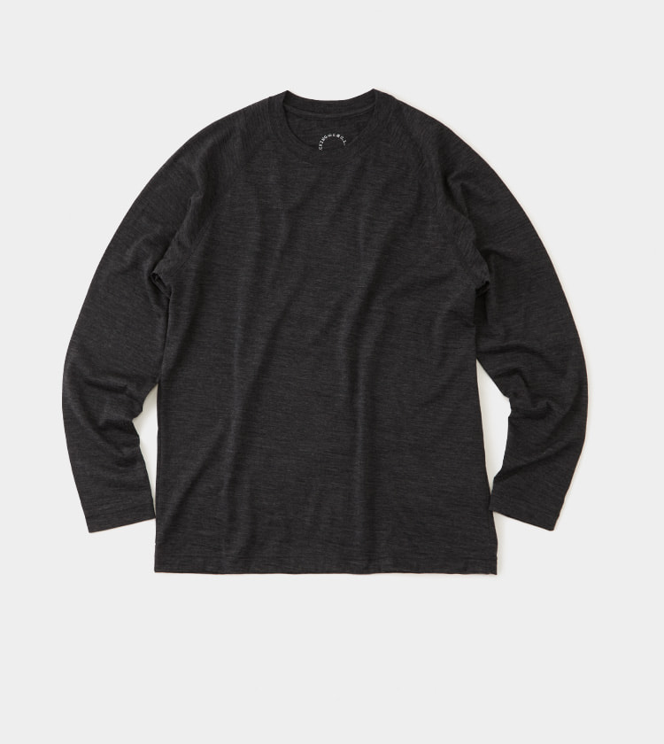 100% Merino Light Long Sleeve | Yamatomichi U.L. HIKE & BACKPACKING