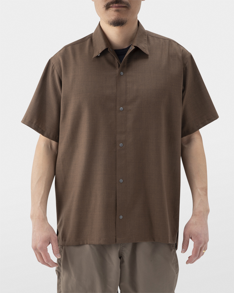 Merino Short Sleeve Shirt 山と道 U L Hike Backpacking Merino Short Sleeve Shirt 山と道 U L Hike Backpacking