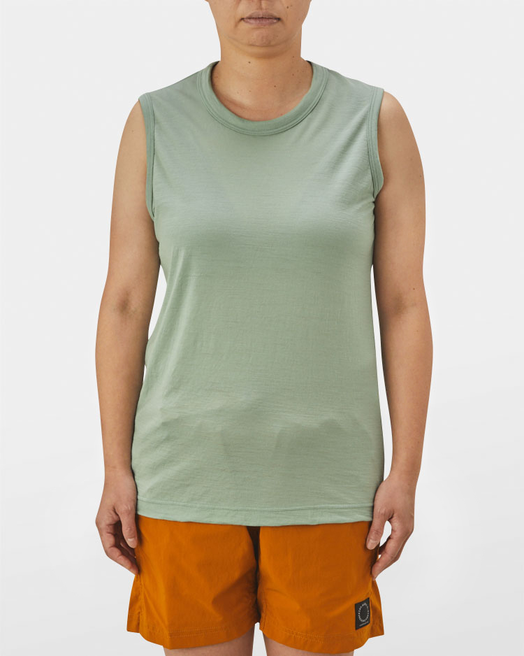 山と道 100% Merino LightSleeveless-