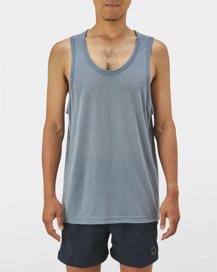 山と道 100% Merino Light Tank メリノウール タンクトップ