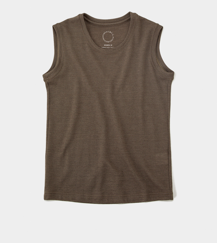 DF Mesh Merino Sleeveless | Yamatomichi U.L. HIKE & BACKPACKING