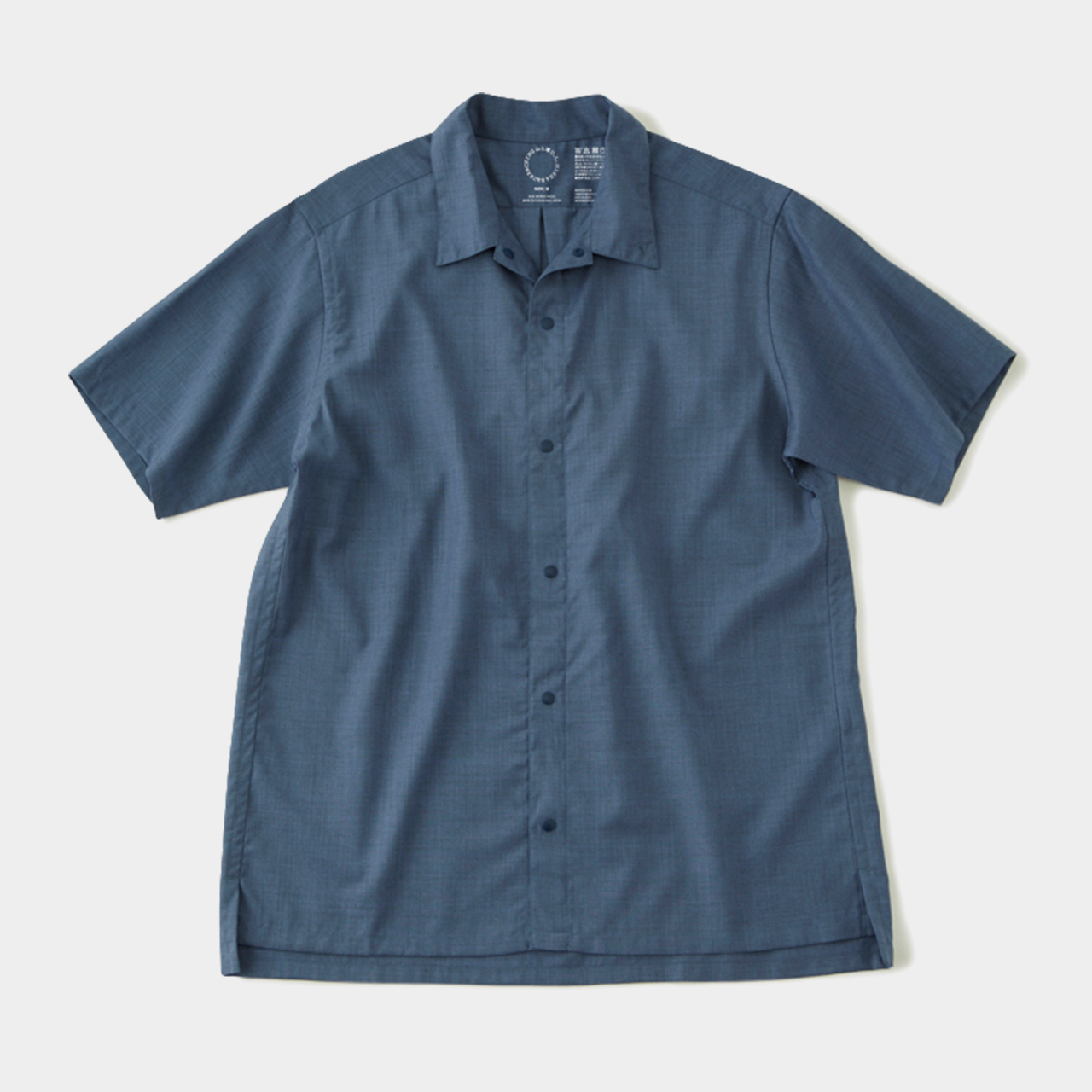 山と道 UL Shirt S Blue Gray ショッピング本物 www.m 