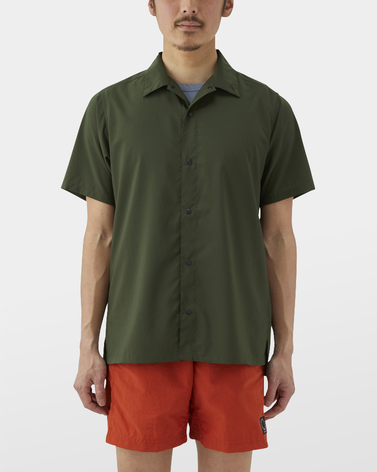 ヘリノック THE UL Short Sleeve Shirt Indigo Ｍサイズの通販 by セバ