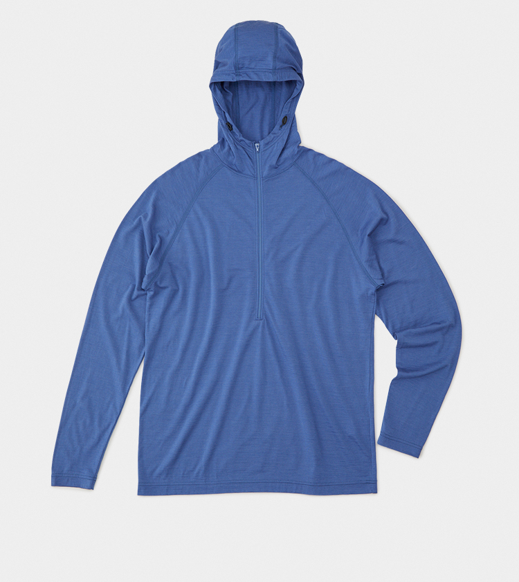 100% Merino Light Hoody | Yamatomichi U.L. HIKE & BACKPACKING