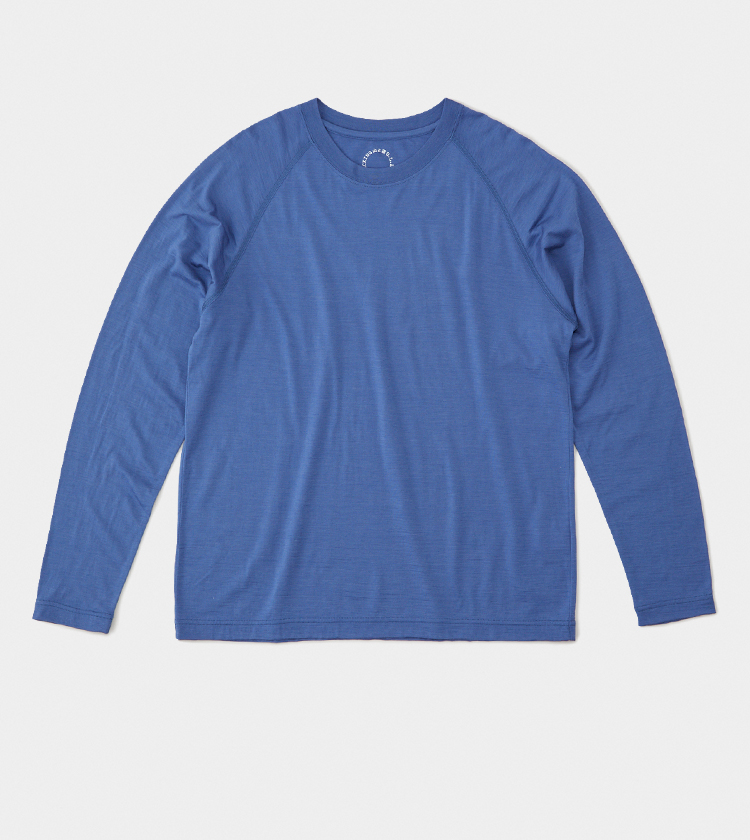 100% Merino Light Long Sleeve | 山と道 U.L. HIKE & BACKPACKING