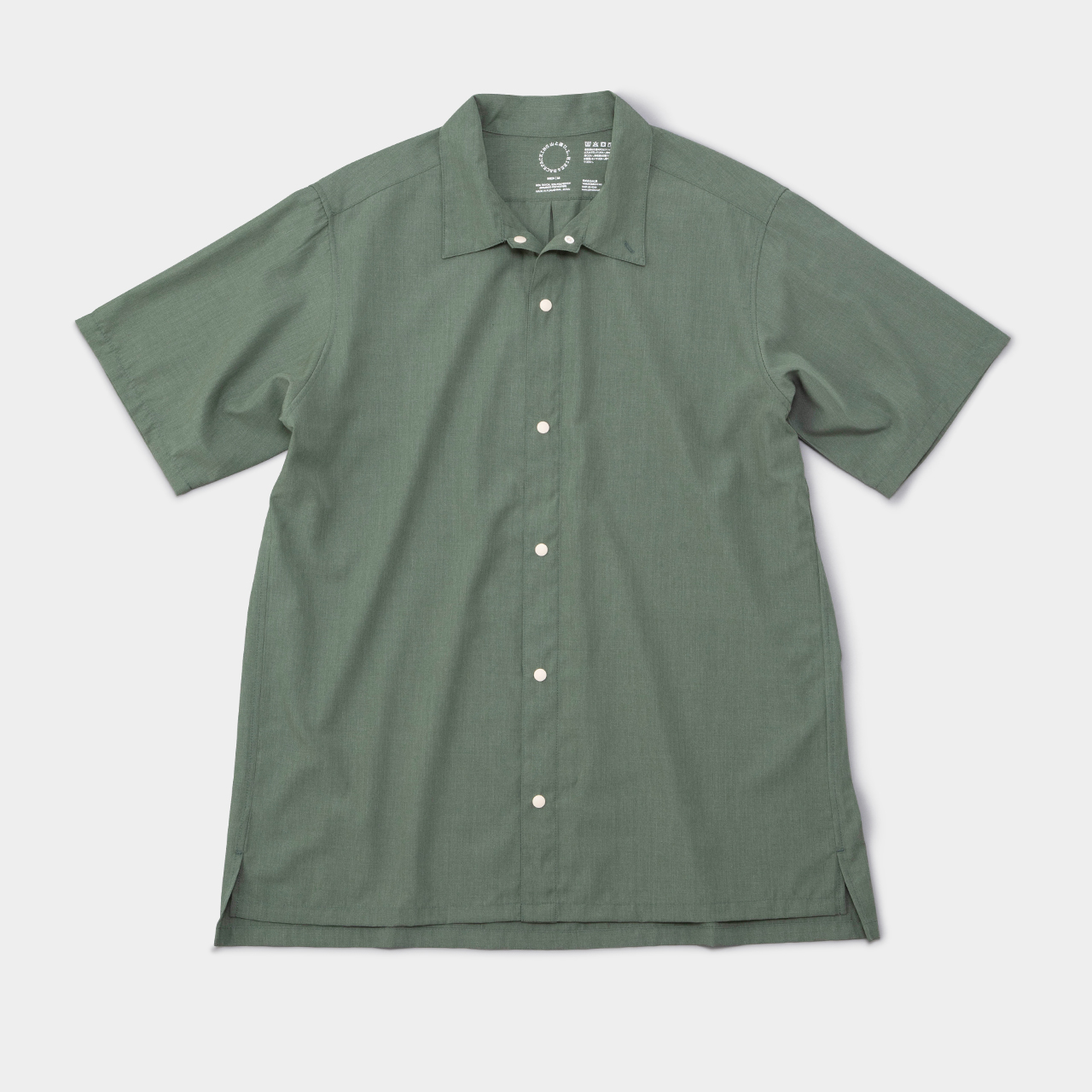 山と道 UL Short Sleeve Shirt Ｌlight Olive-