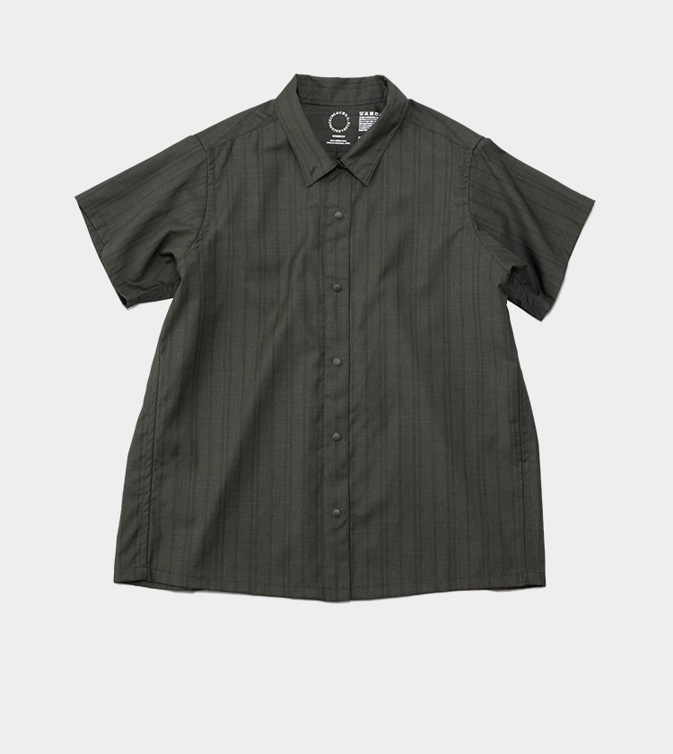 山と道　bamboi shirt Dark Olive M