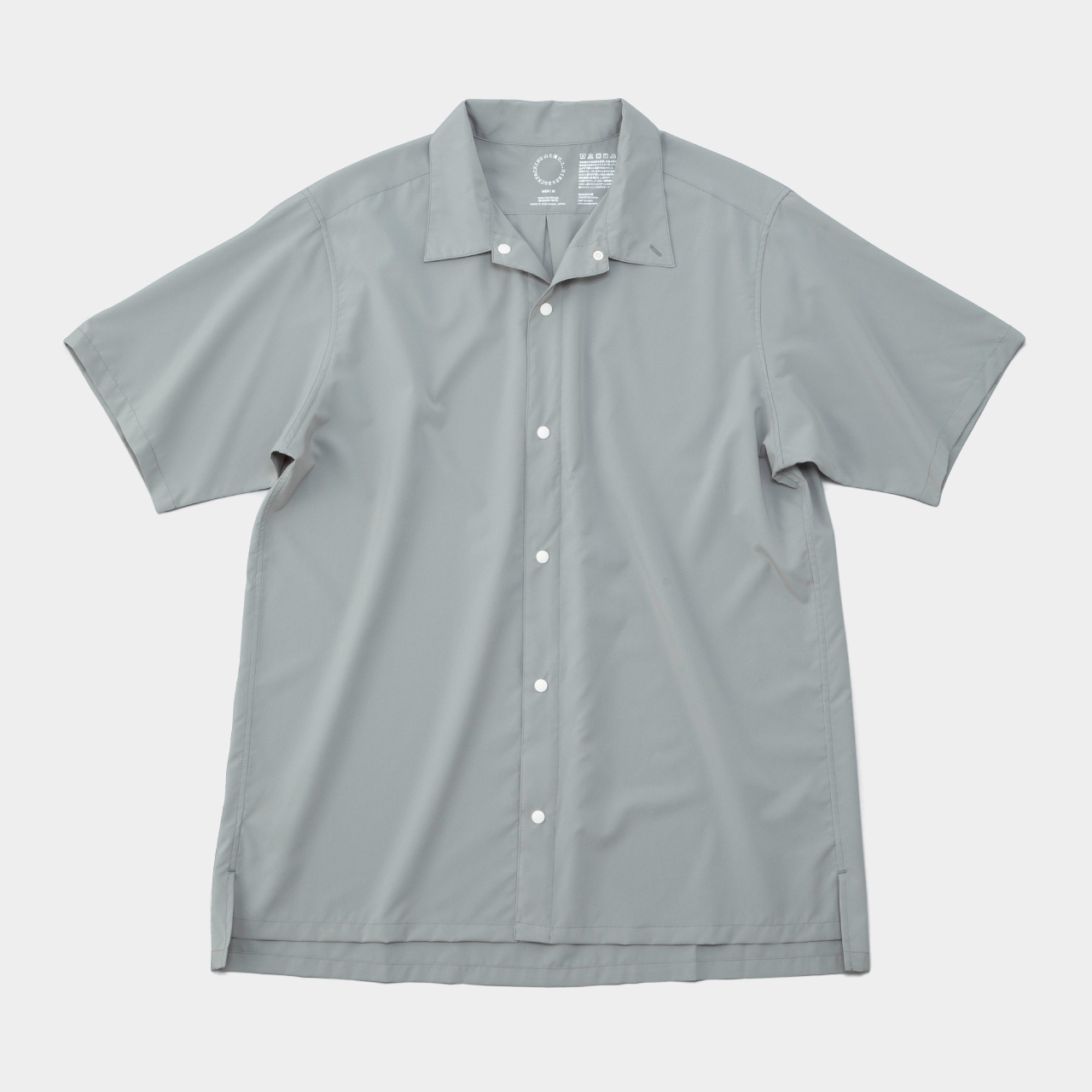 山と道 UL Short Sleeve Shirt indigo L-