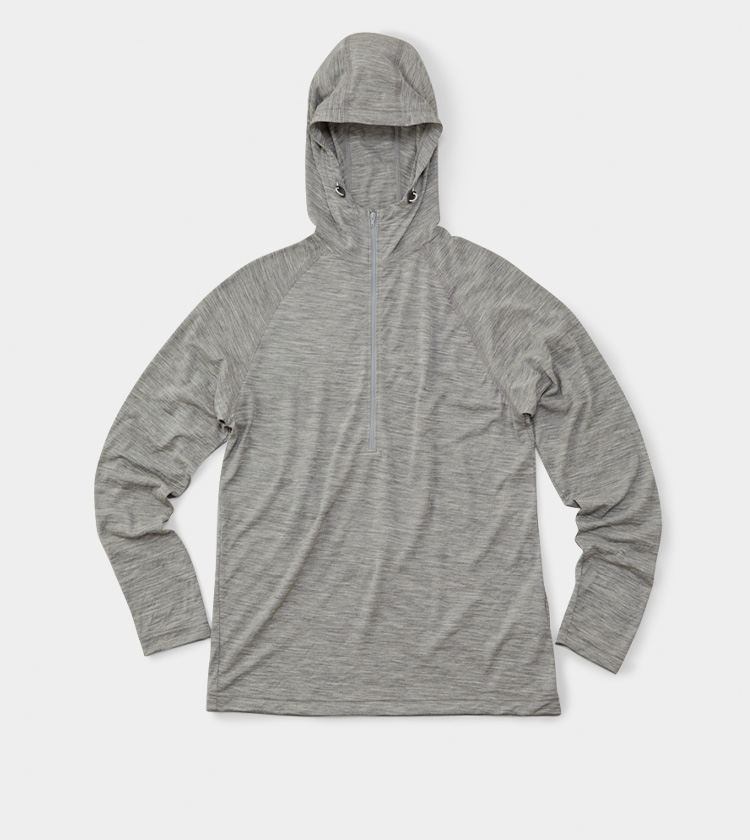 100% Merino Light Hoody | Yamatomichi U.L. HIKE & BACKPACKING