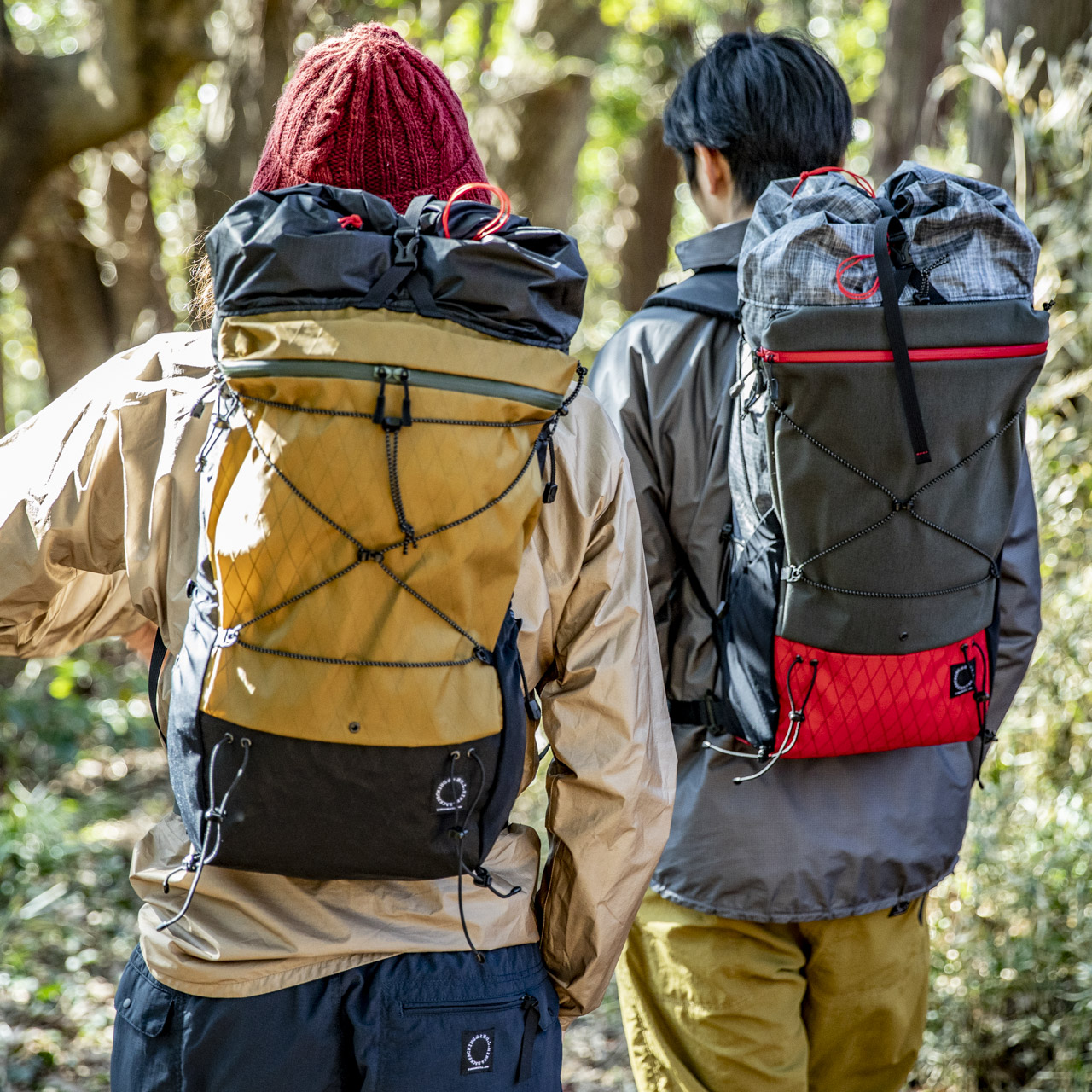 山と道　mini ザック　赤/レッド　M山と道mini