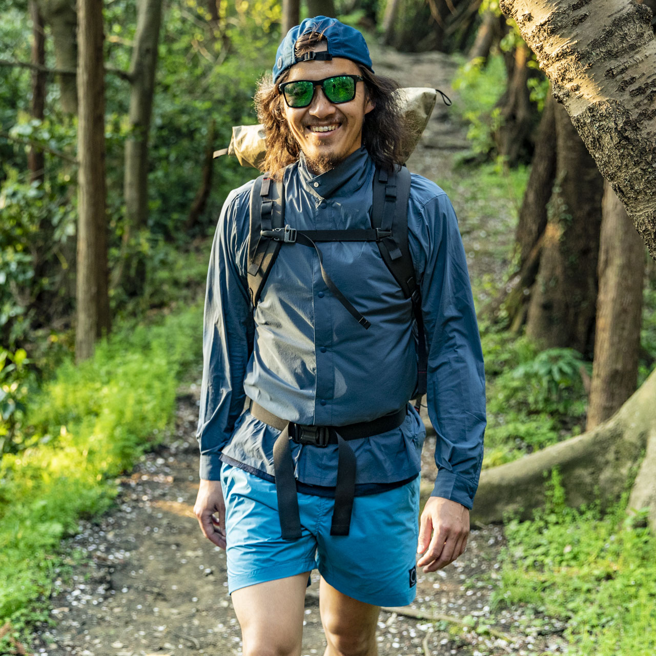 山と道 UL Short Sleeve Shirt Men サイズL - 登山用品