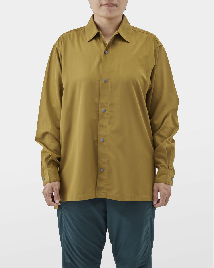 山と道 bamboo shirt バンブーシャツ nomad サイズ XL - トップス