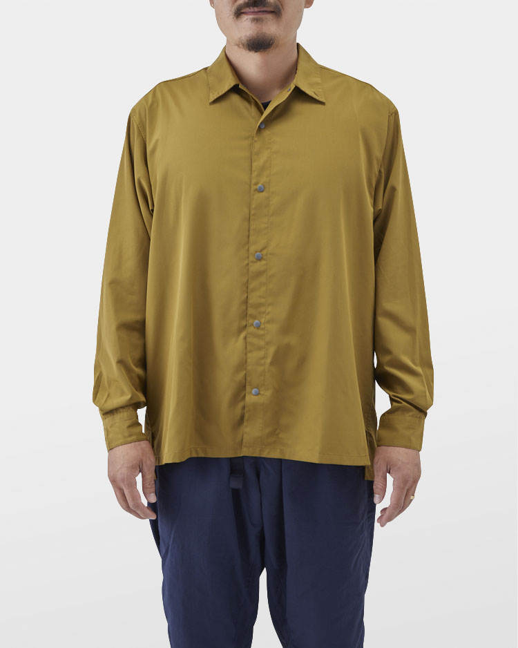 山と道 bamboo shirts バンブーシャツXS - gulfcoastcc.com