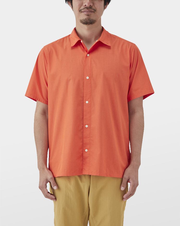 愛用  山と道　Bamboo Short Sleeve Shirt XL シャツ