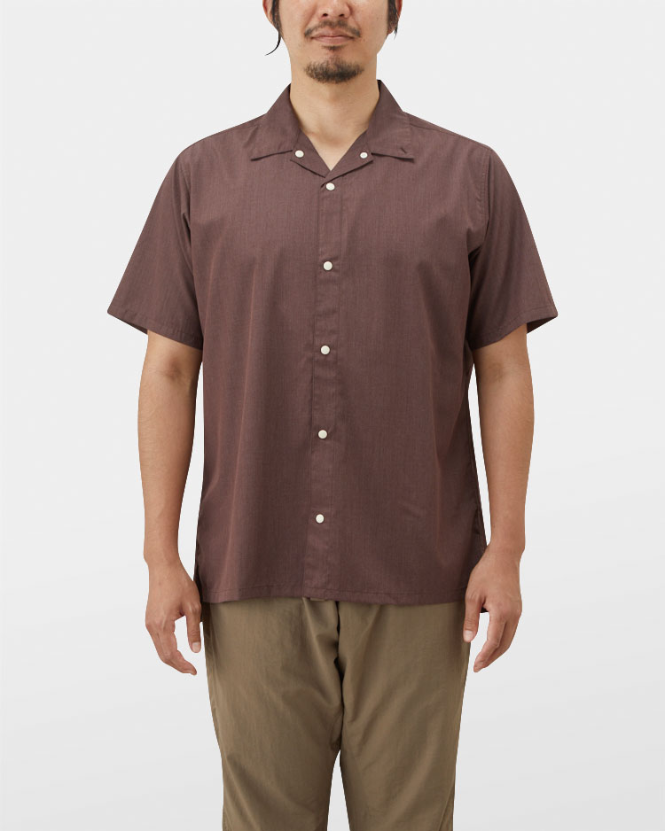 Bamboo Short Sleeve Shirt - 山と道