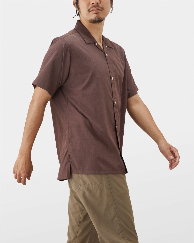 Bamboo Short Sleeve Shirt | Yamatomichi U.L. HIKE & BACKPACKING