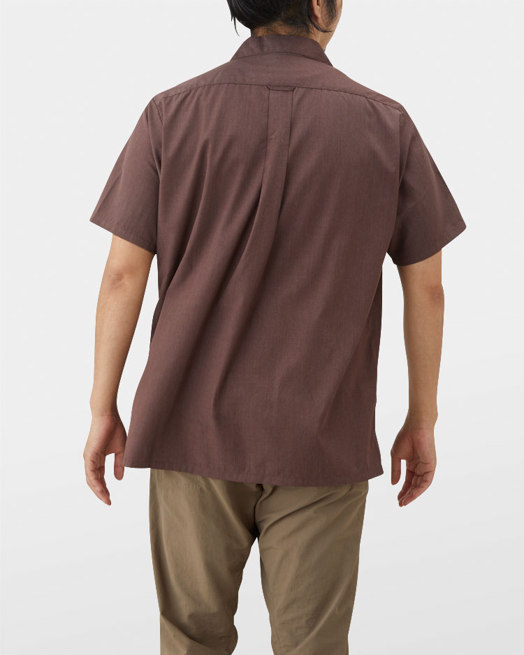 Bamboo Short Sleeve Shirt | 山と道 U.L. HIKE & BACKPACKING