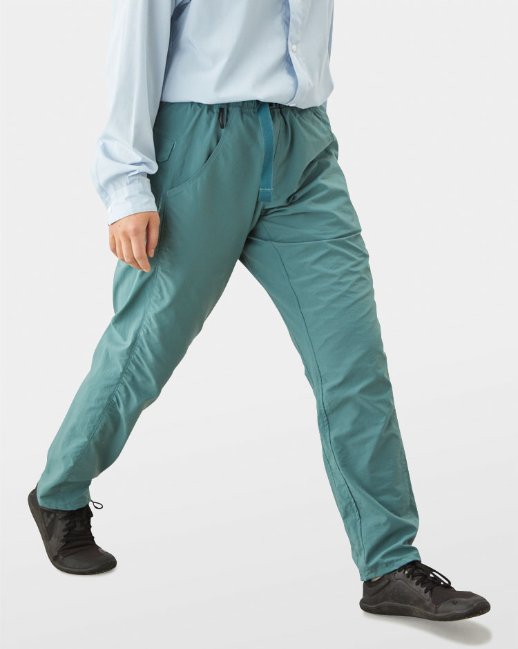 山と道 DW 5-Pocket Pants women ST green-