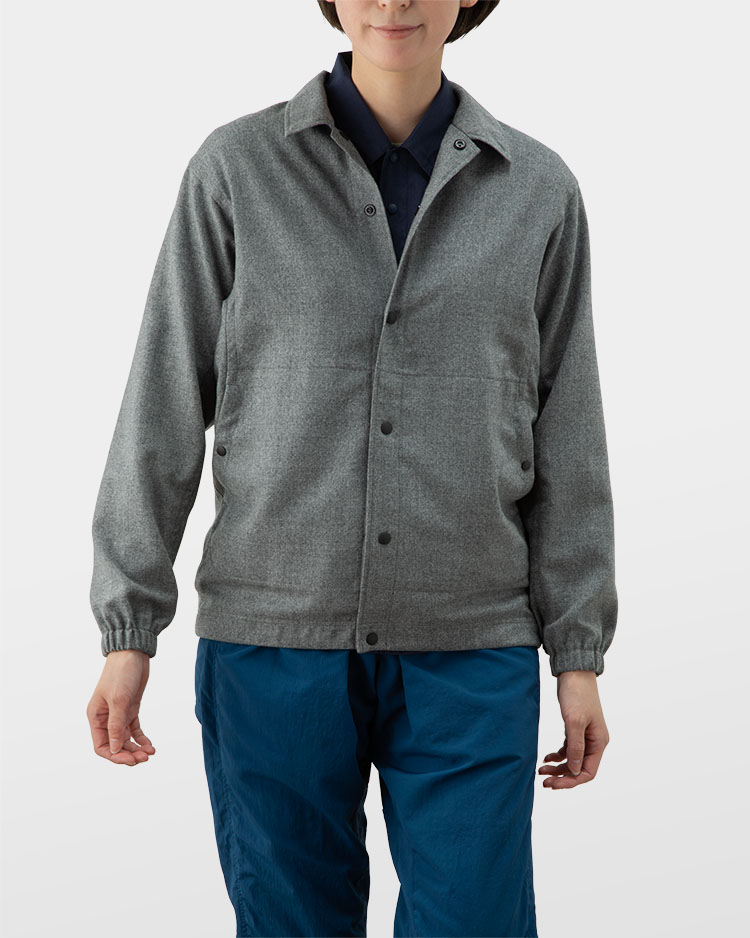 山と道 Taslan Coach Jacket Gray L | www.fleettracktz.com