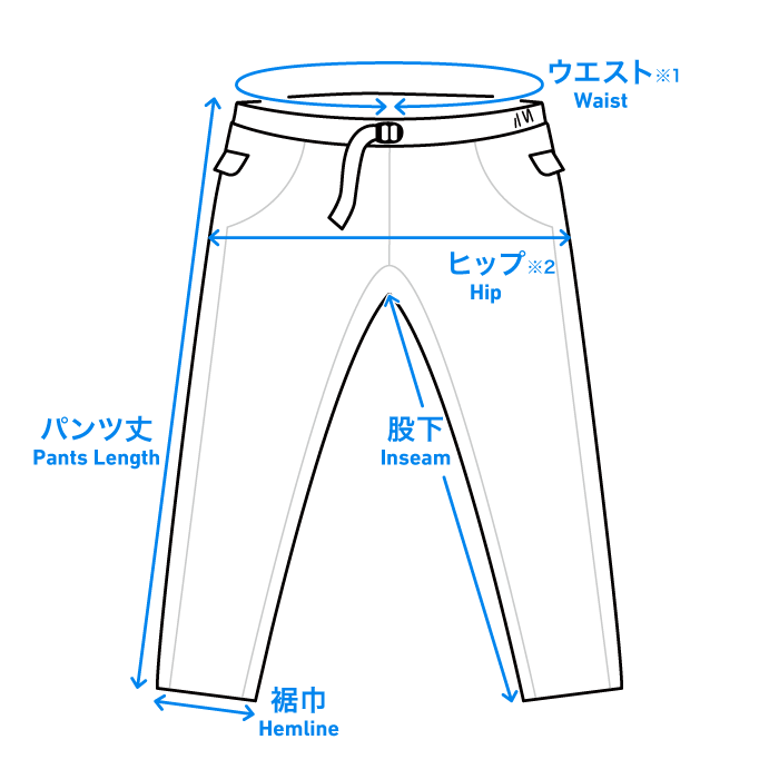 Merino 5-Pocket Pants | 山と道 U.L. HIKE & BACKPACKING
