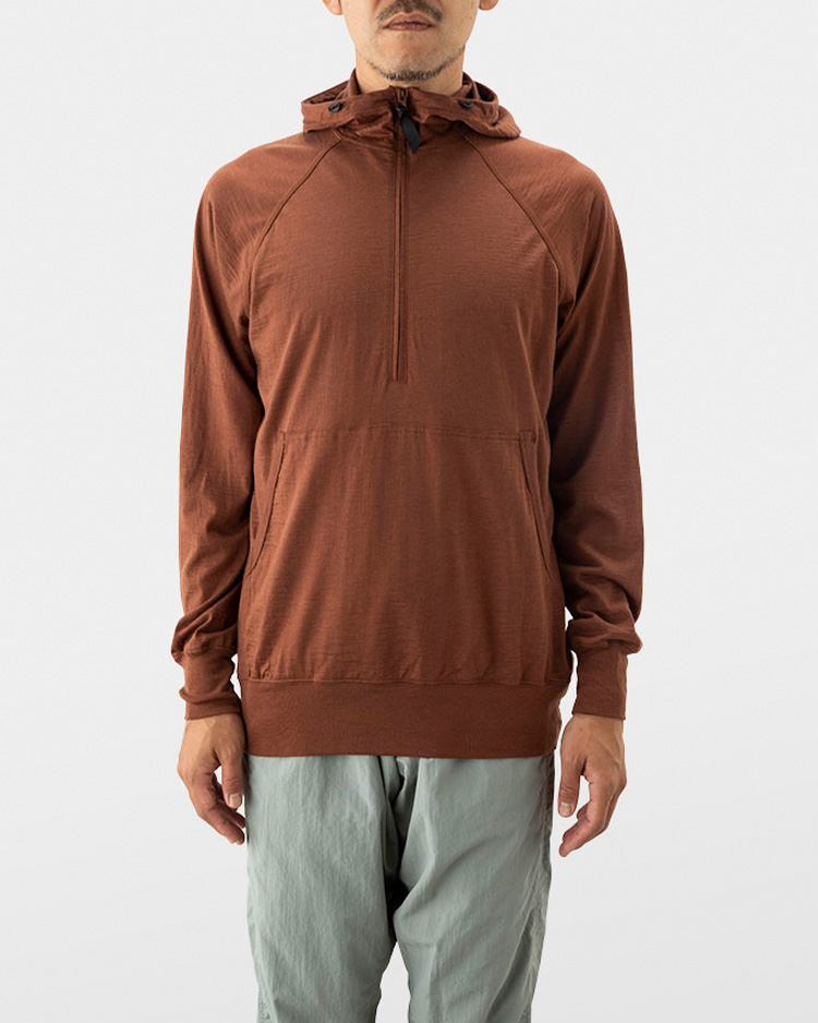 100% Merino Hoody | 山と道 U.L. HIKE & BACKPACKING