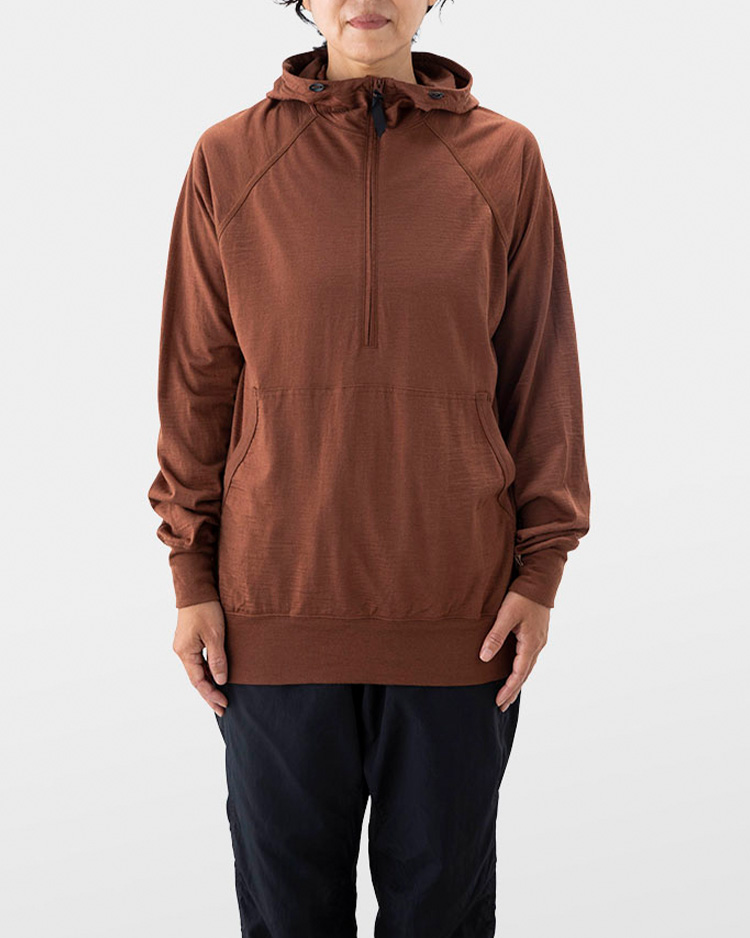 100% Merino Hoody | 山と道 U.L. HIKE & BACKPACKING